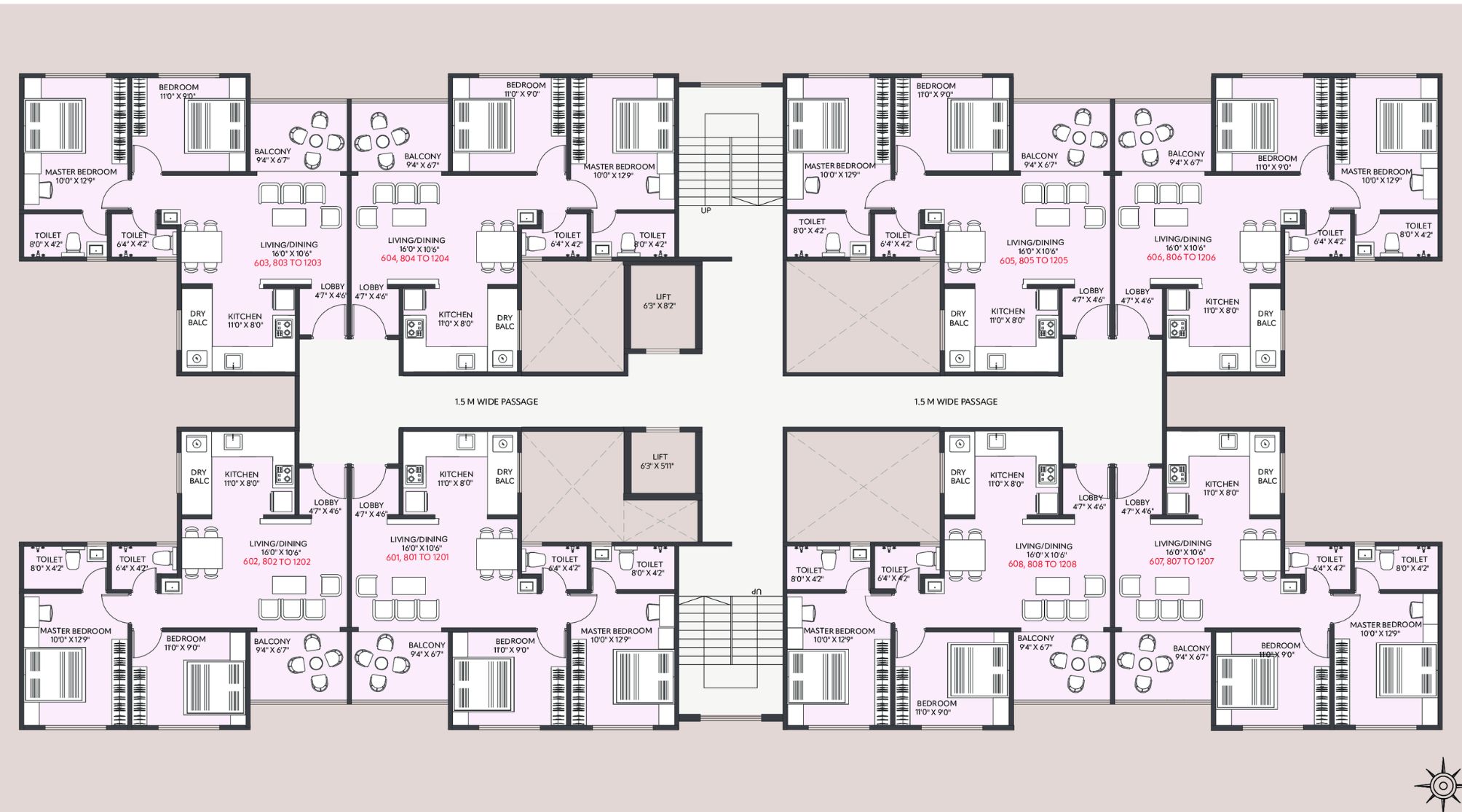 Typical-Floor-Plan-B-Wing